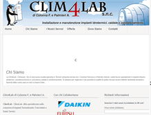 Tablet Screenshot of clim4lab.com